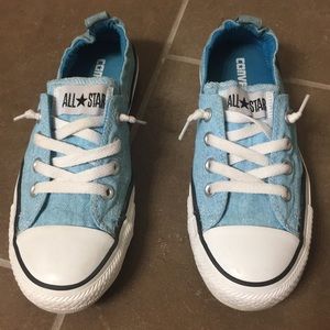Women’s Baby Blue Low Top Converse